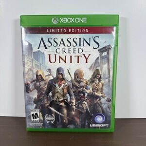 Xbox One Assassin's Creed Unity‎ Limited Edition Ubisoft Video Game Pre Owned